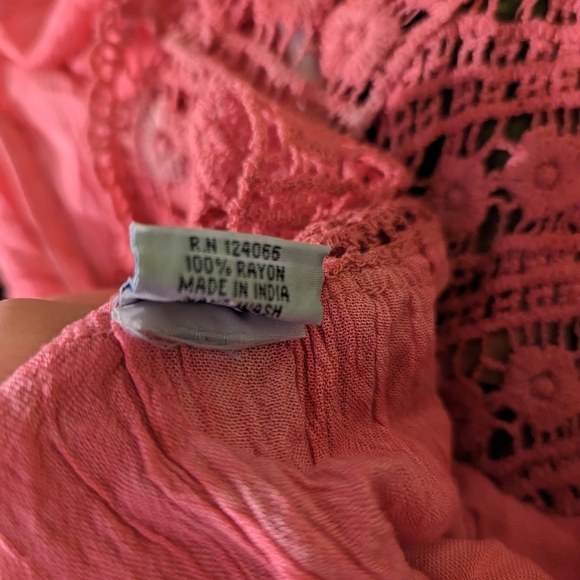 SHORELINE Tie dye sleeveless dress beach cover-up resortwear - Picture 6 of 8